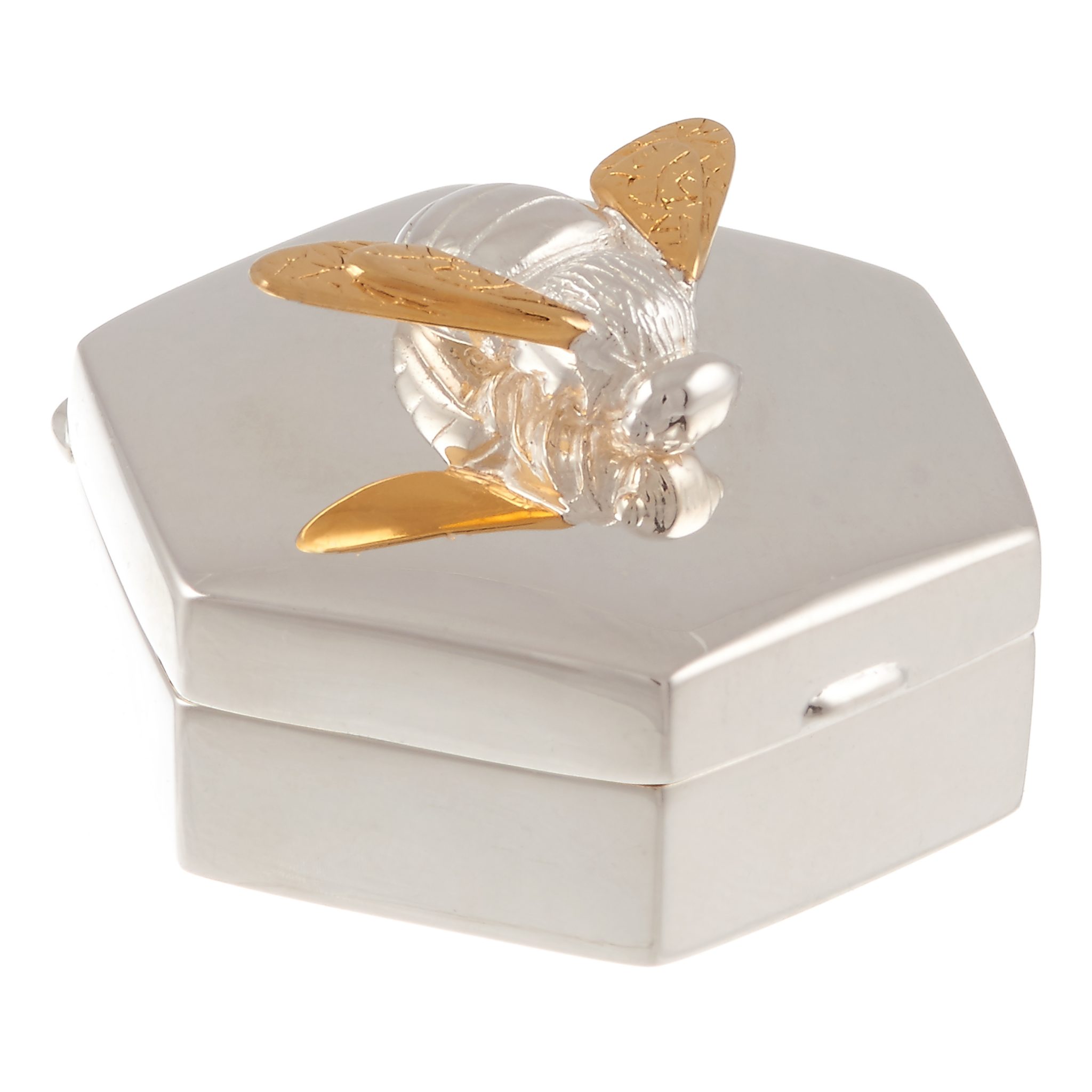 Silver Baby Birthday Christening Gift Trinket Box Baby Gifts